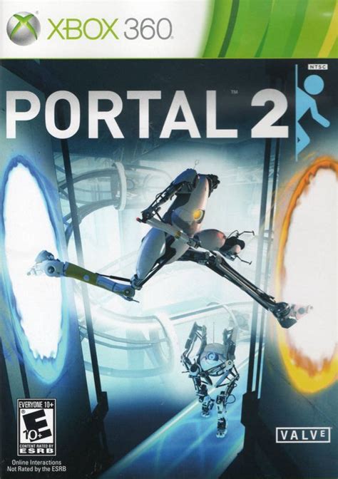 Portal 2 2011 Xbox 360 Box Cover Art Mobygames