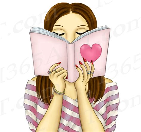 Brunette Woman Reading Clipart Girl Reading Book Png I
