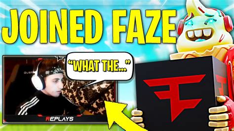 How I Joined Faze Clan In One Day Youtube