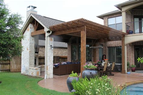 Patio Covers Outdoor Kitchens Fire Features In Katy Tx Tradition