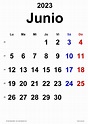 Calendario Junio 2023 En Word Excel Y Pdf Calendarpedia - Vrogue