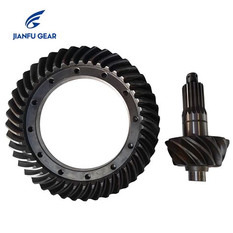 Customized Crown Wheel And Pinion Bevel Gear Jf140 Rear Axle 11 43