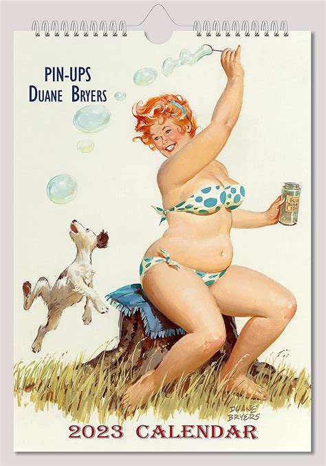 Buy Hilda By Duane Bryers Wall Calendar Edit Pin Up Chubby Girl Retro Vintage A X