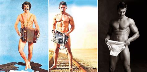 Films Tv World Is Aamir Khan S Controversial Nude Poster Idea From