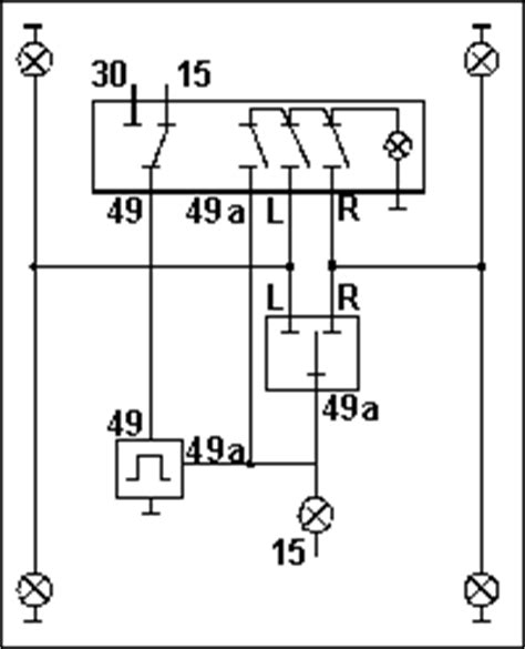 Ein schaltplan (auch schaltbild oder schaltskizze) ist eine in der elektronik gebräuchliche blinkerrelais blinkgeber naraku digital für led 150w. Elektrik - Blinkanlage