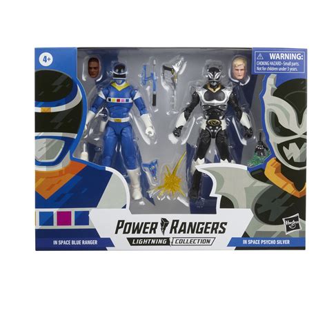 Power Rangers Lightning Collection Action Figures In Space Blue