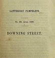 Lot - 1850 Latter-Day Pamphlets No. III Downing Street Edited by Thomas ...