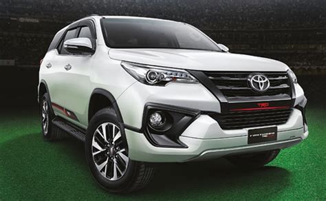 2017 Toyota Fortuner Trd Sportivo Launched In India Priced At ₹ 3101
