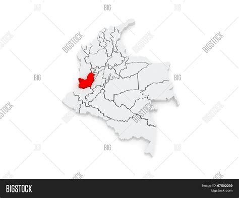 Map Valle Del Cauca Image And Photo Free Trial Bigstock