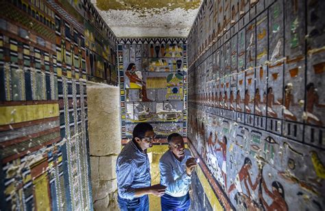 Egypt Unveils Colorful Fifth Dynasty Tomb