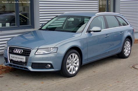 audi a4 b8 190 ps technische daten