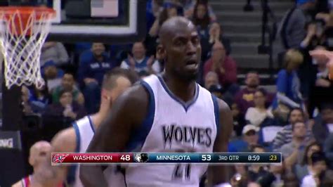 History Vault Kevin Garnett S St Game After Being Traded Back To