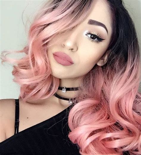 Best Ombre Hair Color Ideas Guide Pink Ombre Hair Pastel Pink Hair Ombre Light