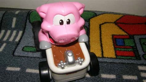 Fisher Price Barnyard Basics Shake N Go Pig Vehicle Youtube