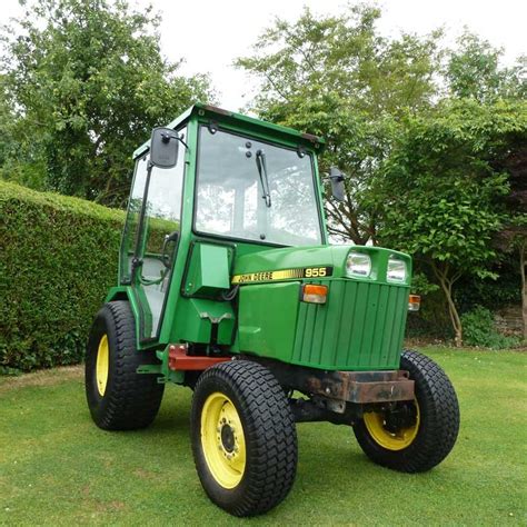 Used 1992 John Deere 955 Compact Tractor With Full Mauser Cab For Sale