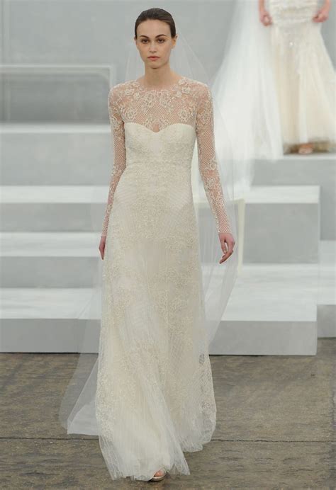 Monique Lhuillier Spring 2015 Wedding Gown Collection Wedding Dress