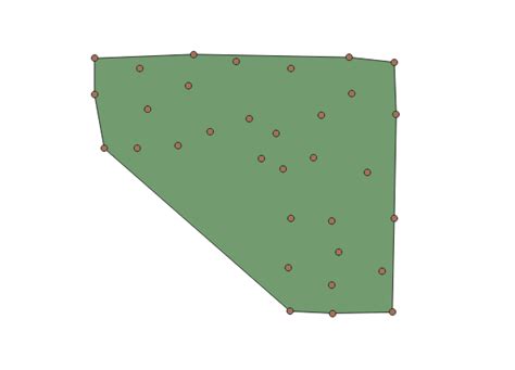 Qgis Creating Polygon Around Set Of Points Using Pyqgis Hot Sex Picture