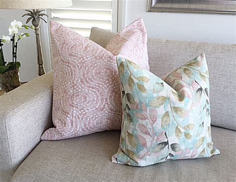 Linen Cushions Linen Pillows Blush Pink Cushion Cover Spa Etsy