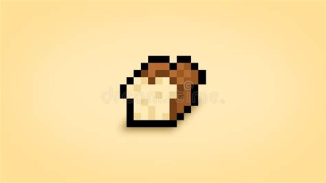 Bread Loaf Pixel Stock Illustrations 204 Bread Loaf Pixel Stock