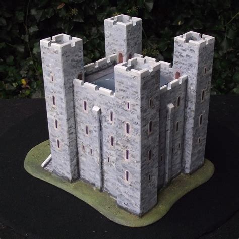 Miniature Wargaming Castle 12mm Scale By Portcullis Etsy