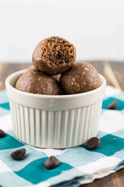 Chocolate Peanut Butter Protein Balls Recipe Build Your Bite