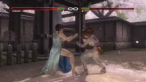 Dead Or Alive 5 Last Round Kasumi Vs Lei Fang Youtube