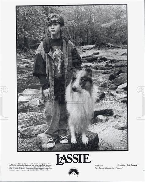 Tom Guiry And Lassie Star In Lassie 1994 Vintage Promo Photo Print