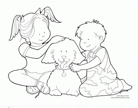 Coloring Pages Helping Others
