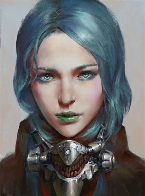 The Art Showcase Sci Fi Character Portraits Fantasy Character Art