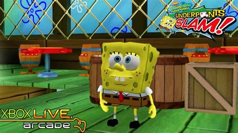 Spongebob Squarepants Underpants Slam Xbox 360 Xbla Gameplay 2012