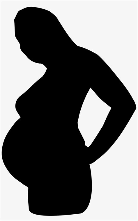 Clipart Royalty Free Library Women Silhouette At Getdrawings Pregnant