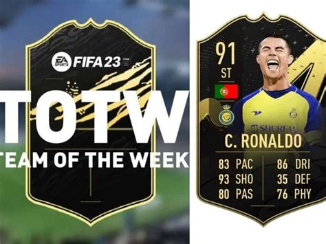 Fifa 23 Totw 16 Team Of The Week 16 Goes Live With Cristiano Ronaldo