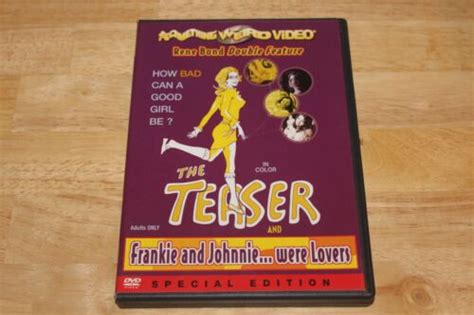 The Teaser Frankie And Johnnie Were Lovers Special Edition Dvd Ebay