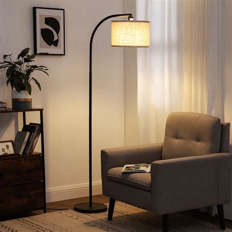 Buy Dewenwils Modern Black Arched Floor Lamps Metal Standing Lamp With