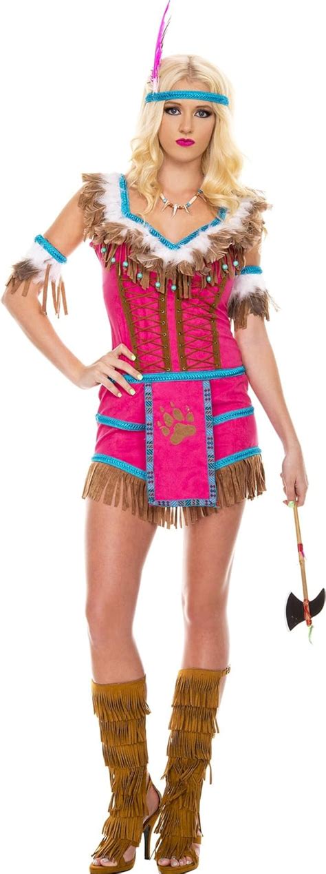 Music Legs Native American Hottie Costume Sexy Native American Hottie Costume