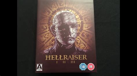 Hellraiser Uk Boxed Set Blu Ray Unboxing Youtube