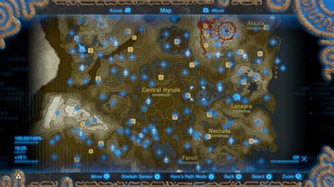 Filebotw Map Screen 100png Zelda Wiki