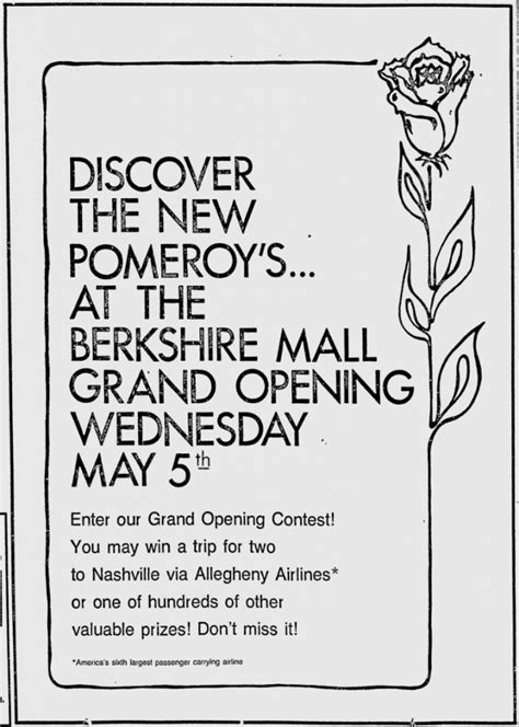 Bon Ton Pomeroys At The Berkshire Mall Berks Nostalgia