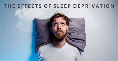The Effects Of Sleep Deprivation Sound Sleep Medical