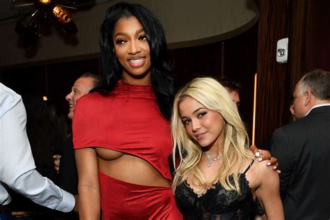 Angel Reese And Olivia Dunne Pose Together At Si Swimsuit Issue Party