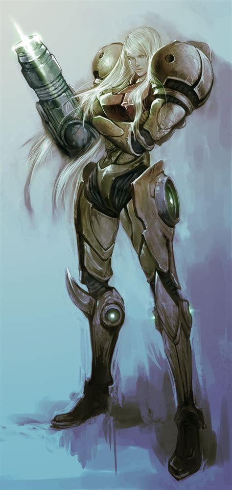 Metroid Samus Aran By Masateru On Deviantart