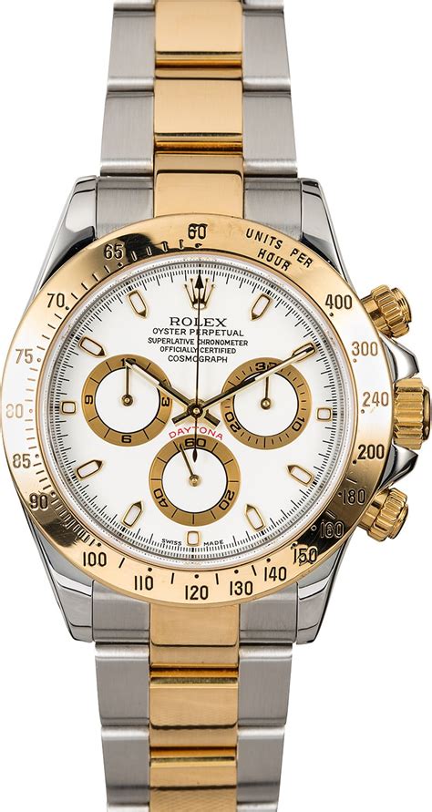 Rolex Daytona White Face 116523 For Sale At 1029500