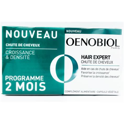 Oenobiol Hair Expert Hair Loss Lot Of 2x60 Capsules
