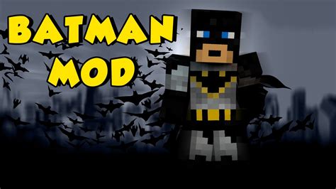 Minecraft Mods Batman Mod Play Minecraft As Batman Mod Showcase