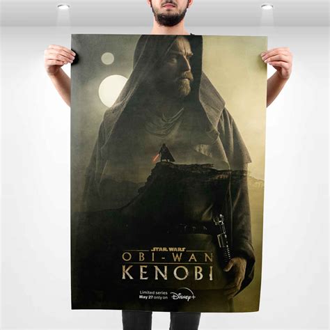 Art Obi Wan Kenobi Poster Art Home Decor Print Full Size Art Posters