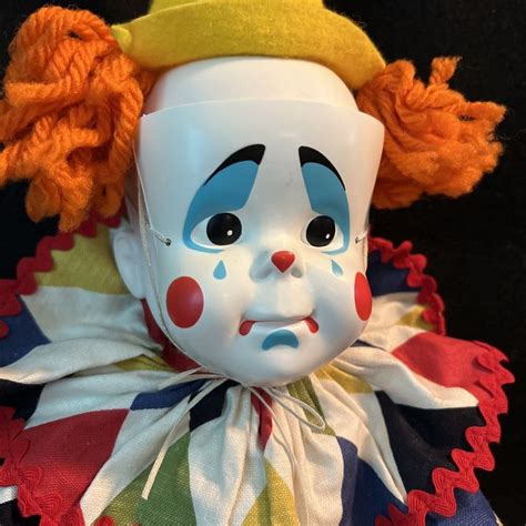 Vintage 1965 Mattel Patootie Clown Doll Costume Collar Hat Mask But Not