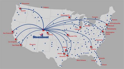 The airport opened in 1927 and serves cities within the united states. Non-Stop Flights to Steamboat Springs, CO | Steamboat ...