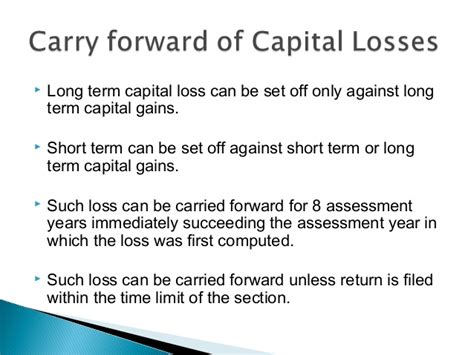 It means if return of loss is not filed or filed late capital gain (loss) cannot be carried forward. Set off-and-carry-forward-of-losses-bose