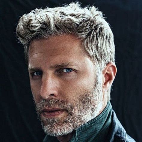 25 Hairstyles For Older Men To Look Younger Grey Hair Men Older Mens