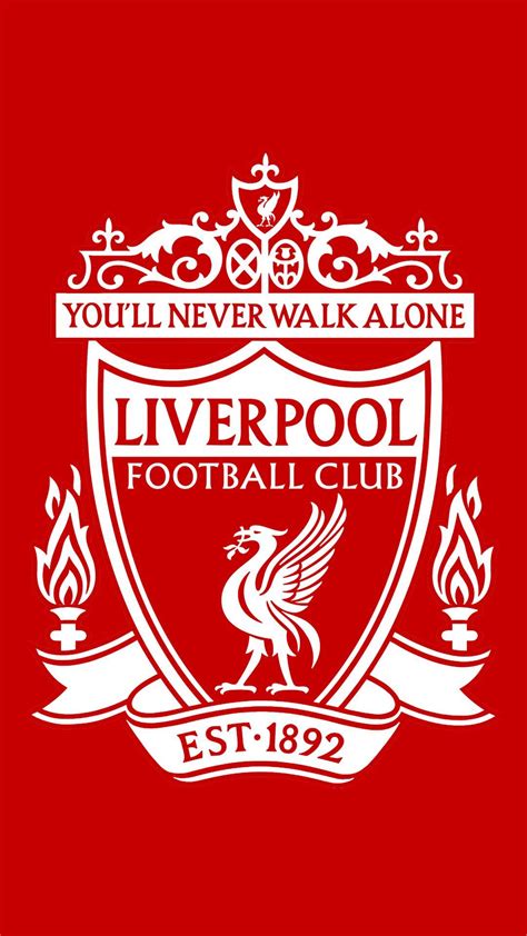 This big and bold image depicts the red and proud emblem of english football team, liverpool fc. Wallpapers Logo Liverpool 2016 - Wallpaper Cave